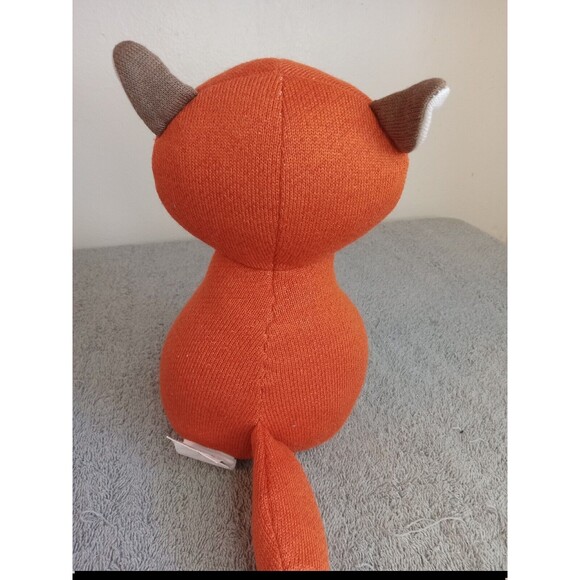 Pillowfort Fox Plush Forest Animal Shelf Sitting Doll Orange White 8.5 Inches - Picture 3 of 5